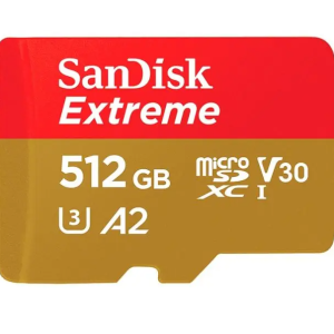 SanDisk Extreme microSDXC UHS-I 512GB