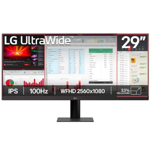 LG UltraWide 29" WFHD IPS Monitor, 100Hz HDR10
