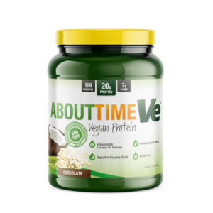 About Time Vé Vegan Protein, Chocolate, 908g