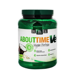 About Time Vé Vegan Protein, Vanilla, 908g