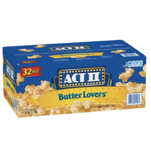 Act II Microwave Popcorn, 32 units / 78g