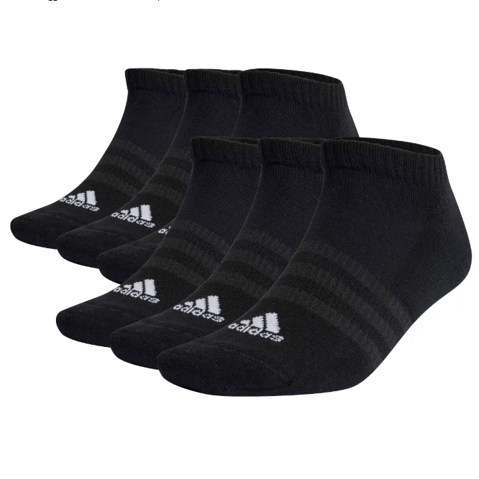 Adidas Cushioned Sportswear Socks, 6-Pack, Unisex