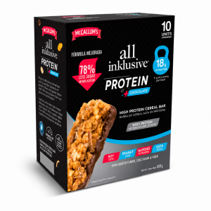 All Inklusive High Protein Chocolate Cereal Bars, 10 units / 60g