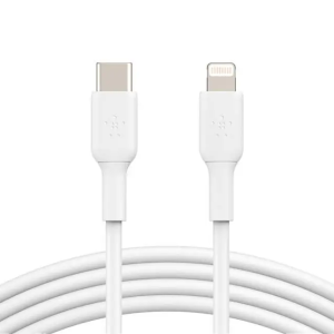 Belkin BOOST CHARGE USB-C to Lightning Cable, 1m, White