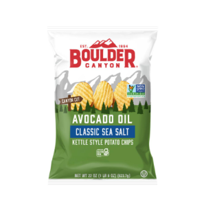 Boulder Canyon Avocado Oil Potato Chips 623.7g / 1.37lb