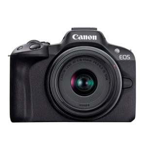 Canon EOS R50 with RF-S 18-45mm F4.5-6.3 IS STM Lens Kit, 24.2MP 4K