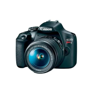 Canon EOS Rebel T7 DSLR with EF-S 18-55mm IS II Lens, Black