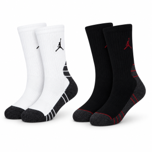 Jordan Basketball Crew Socks, 2-Pack, Unisex