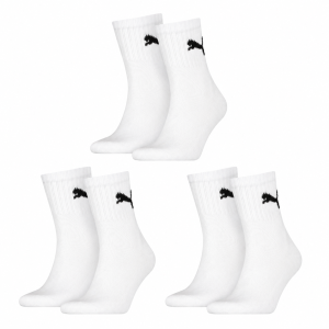 Puma Crew Socks, 3-Pack, Unisex