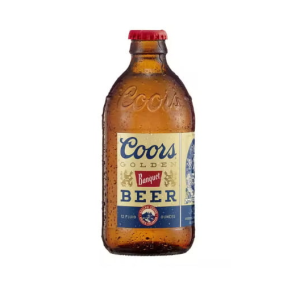 Coors Banquet Golden Beer Bottle 12oz