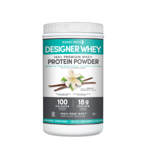 Designer Whey Vanilla Whey Protein Powder 908g