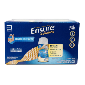 Ensure Advanced Vanilla, 16 units / 220ml