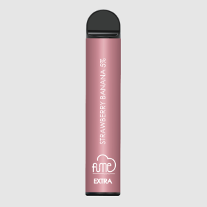 Fume Extra Disposable Vape, Strawberry Banana, 1500 Puffs