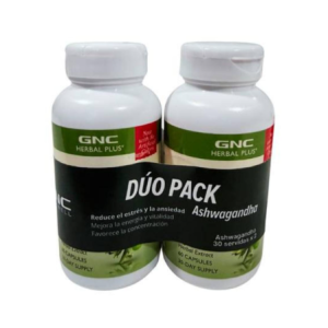GNC Ashwagandha Herbal Supplement, 2 units