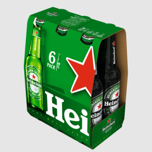 Heineken, 6-Pack Bottles 250ml