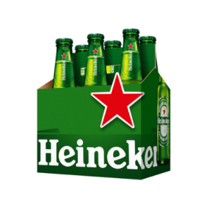Heineken, 6-Pack Bottles 330ml