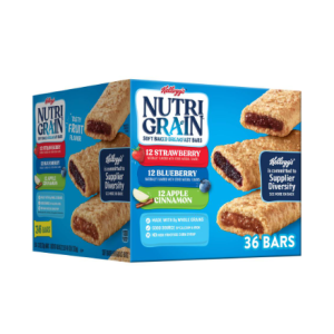 Kellogg's Nutri-Grain Baked Filled Cereal Bars, 36 units / 37g