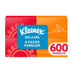 Kleenex Facial Tissues, 4 units / 150 sheets