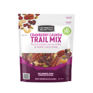 Member's Selection Cranberry, Pumpkin Seed, Cashew & Nut Mix 907g