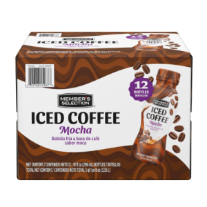 Member's Selection Mocha Cold Coffee, 12 units / 296ml