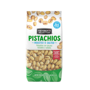 Member's Selection Roasted Salted Pistachios 907g / 32oz