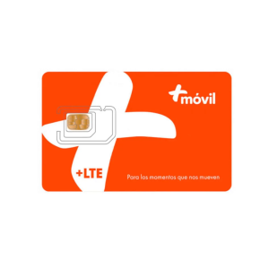 +Movil Prepaid SIM Card