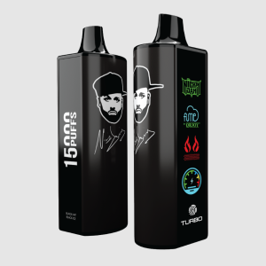Nicky Jam Disposable Vape, Black Hat Black Ice, 15000 Puffs
