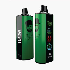 Nicky Jam Disposable Vape, Menta en la Disco, 15000 Puffs