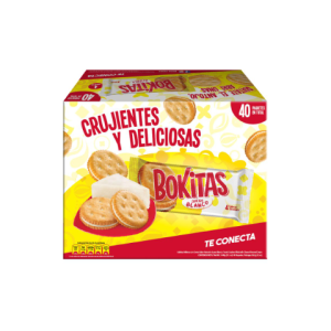 Pozuelo Bokitas White Cheese Crackers, 40 units / 36.2g