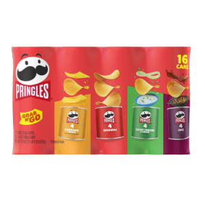 Pringles Grab and Go Assorted Multipack, 16 units