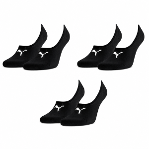 Puma Footie Socks, 3-Pack, Unisex