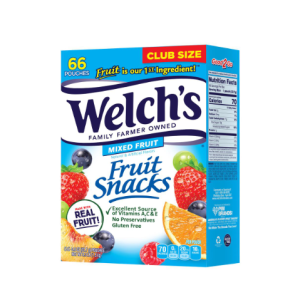 Welch's Mixed Fruit Snacks, 66 units / 22.7g