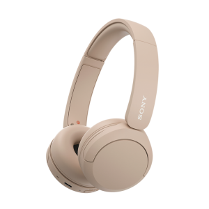Sony WH-CH520 Wireless Headphones with Microphone, Cream